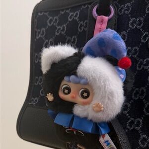 Migo Plush bag charm ! ❤️🤍💙